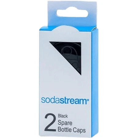 Sodastream Schwarzer Deckel für Plastikflaschen 2 Stück
