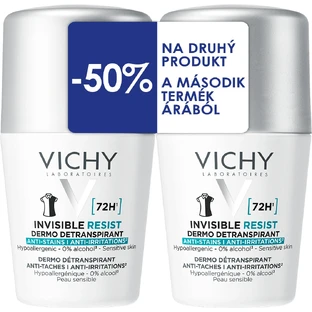 La Roche-Posay Vichy Invisible Resist 72h Antitranspirant unisex 2 x 50 ml