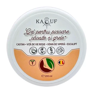 Gel für müde und schwere Füße, 200 g, Kasuf