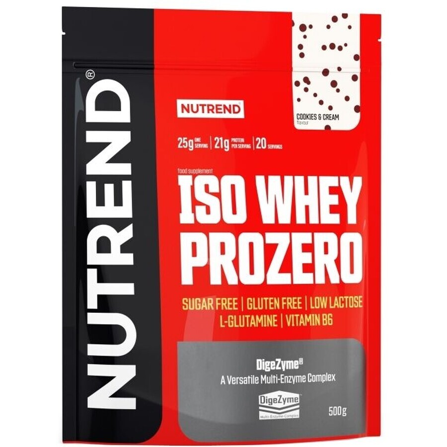 Nutrend Iso Whey Prozero Cremige Torten 500 g