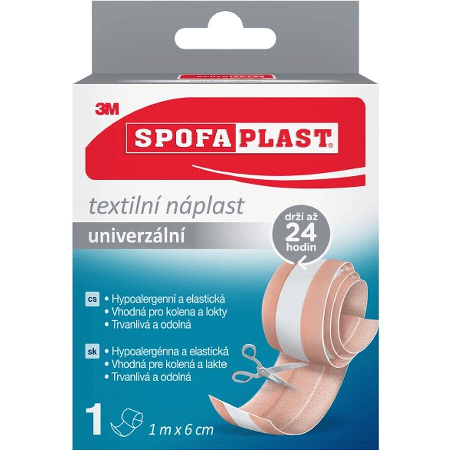 Spofaplast 3M™154 Gesso tessile universale 1mx6cm