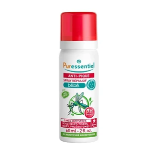 Spray repelente de picaduras Bite & Sting Baby, 60 ml, Puressentiel