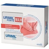 Package Urimil Forte Max 2 x 30 capsules and Urimil Gel 50 ml, NaturPharma