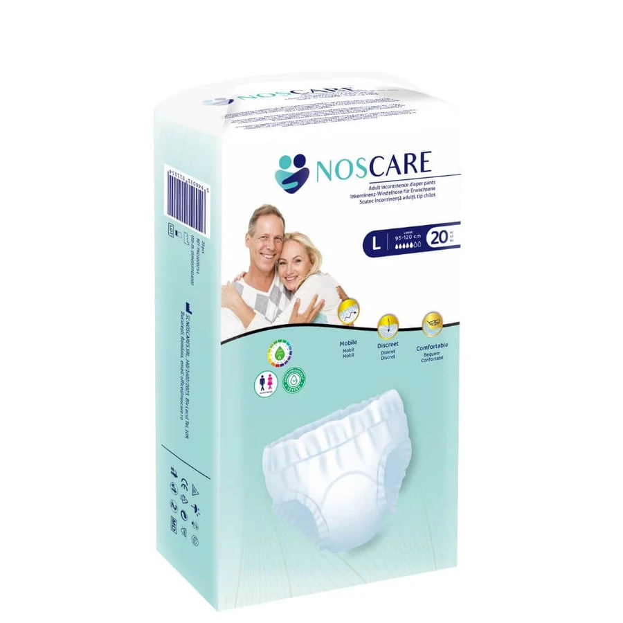 Incontinence diapers, size L, 20 pcs, Noscares