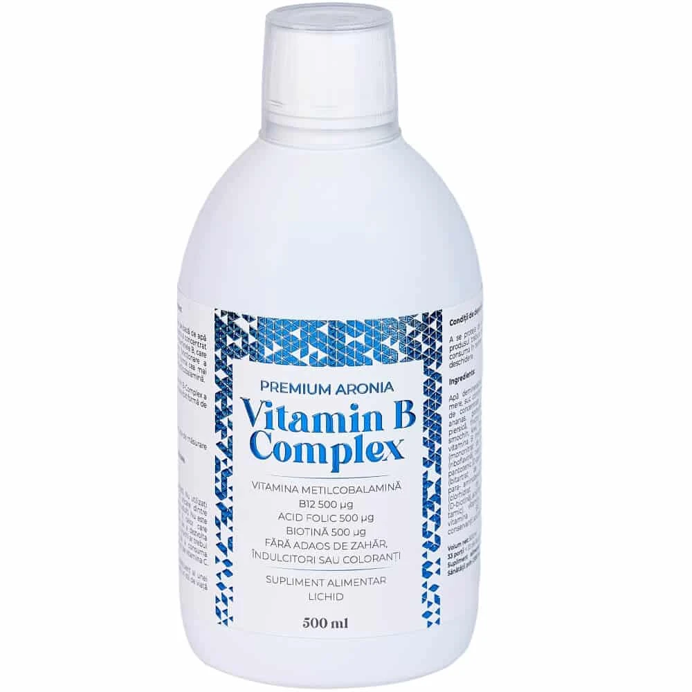 Premium Aronia Vitamin B Complex, 500 ml, Aronia Charlottenburg