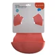 Wasserdichter Bart aus weichem und dünnem Gummi, 6 Monate+, Rosa, Babyono