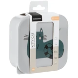 4er-Set Brotdosen, Kitty Cat Grau, 1 Stück, Kikka Boo