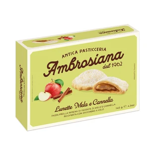 Biscuits moelleux aux pommes et à la cannelle, 140 g, Ambrosiana