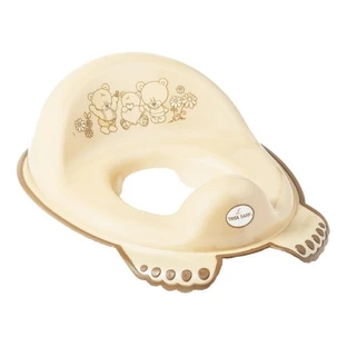 Antislip toiletbrilverkleiner, Beige, Beer, Tega Baby