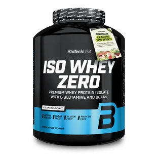 Iso Whey Zero protéine en poudre, 2270 g, noix de coco, BioTechUSA