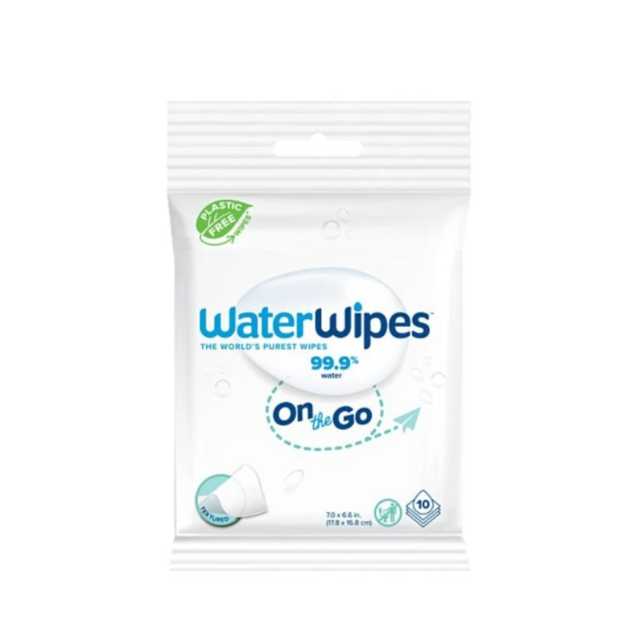 On the Go vochtige doekjes, 10 stuks, WaterWipes