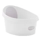 Baignoire pour bébé/enfant, blanc/gris, Shnuggle