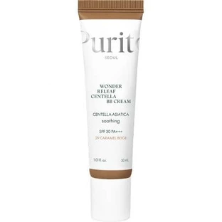 BB Cream multifuncional con SPF 30 PA+++++ Tono 29 Beige Caramelo Wonder Releaf Centella Releaf Beige Caramelo, 30 ml, Purito