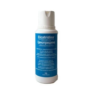 Cicatridina liquide nettoyant dermatologique pour le visage et le corps, 250 ml, Farma-Derma Italia