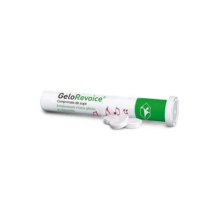 GeloRevoice kersen & menthol, 20 zuigtabletten, Pohl Boskamp