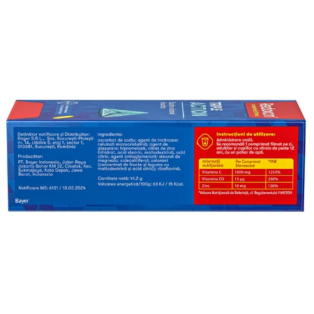 Redoxon Triple Action, 30 filmomhulde tabletten, Bayer