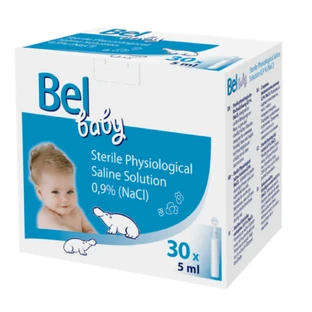 Physiologische Kochsalzlösung Bel Baby, 0,9%, 30 Monodosen, Hartmann