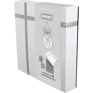 Baby-Andenkenbox mit 2D-Ornament, Dooky