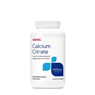 Citrate de calcium 1000 mg / portion (4 capsules), 180 capsules, GNC