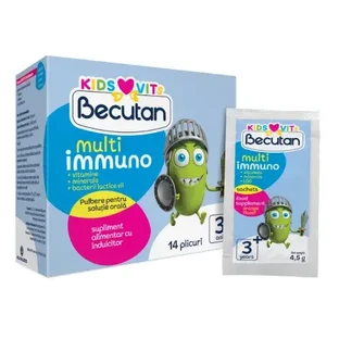 Probiotiques Multi Immuno Kids, 14 sachets, Becutan