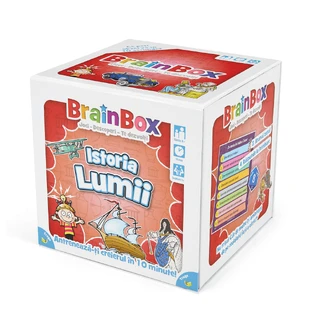 Juego educativo - Historia del mundo, 8 años+, Brainbox