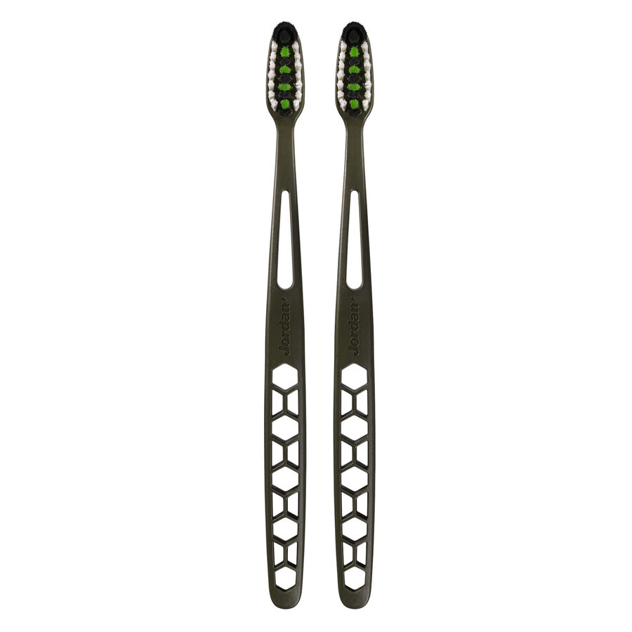 Periuta de dinti pentru adulti Ultralite, Medium, 2 buc, Jordan