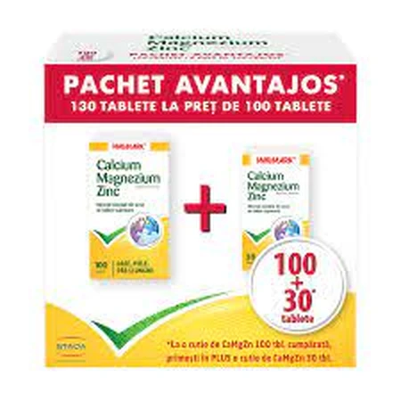 Calcium Magnesium Zink, 100+ 30 Tabletten, Walmark