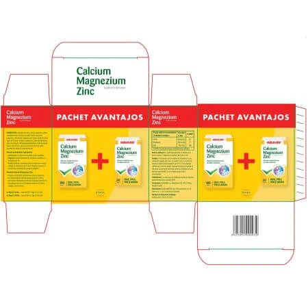Calcium Magnesium Zink, 100+ 30 Tabletten, Walmark