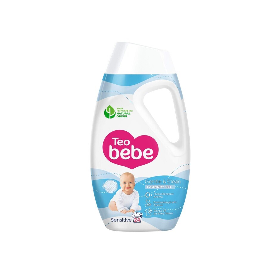 Detergente liquido Gentle & Clean Sensitive, 1080 ml, Teo Bebe