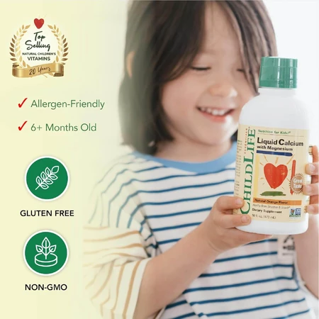 Flüssiges Calcium und Magnesium, 473 ml, Childlife Essentials