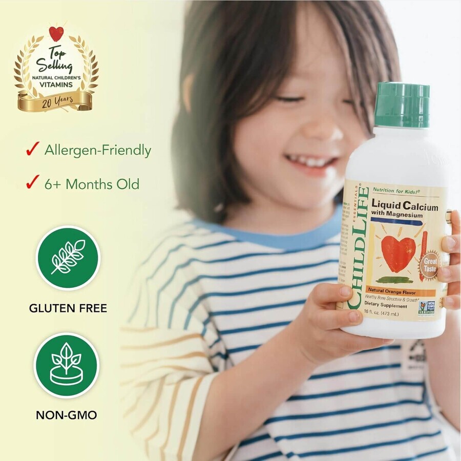 Flüssiges Calcium und Magnesium, 473 ml, Childlife Essentials