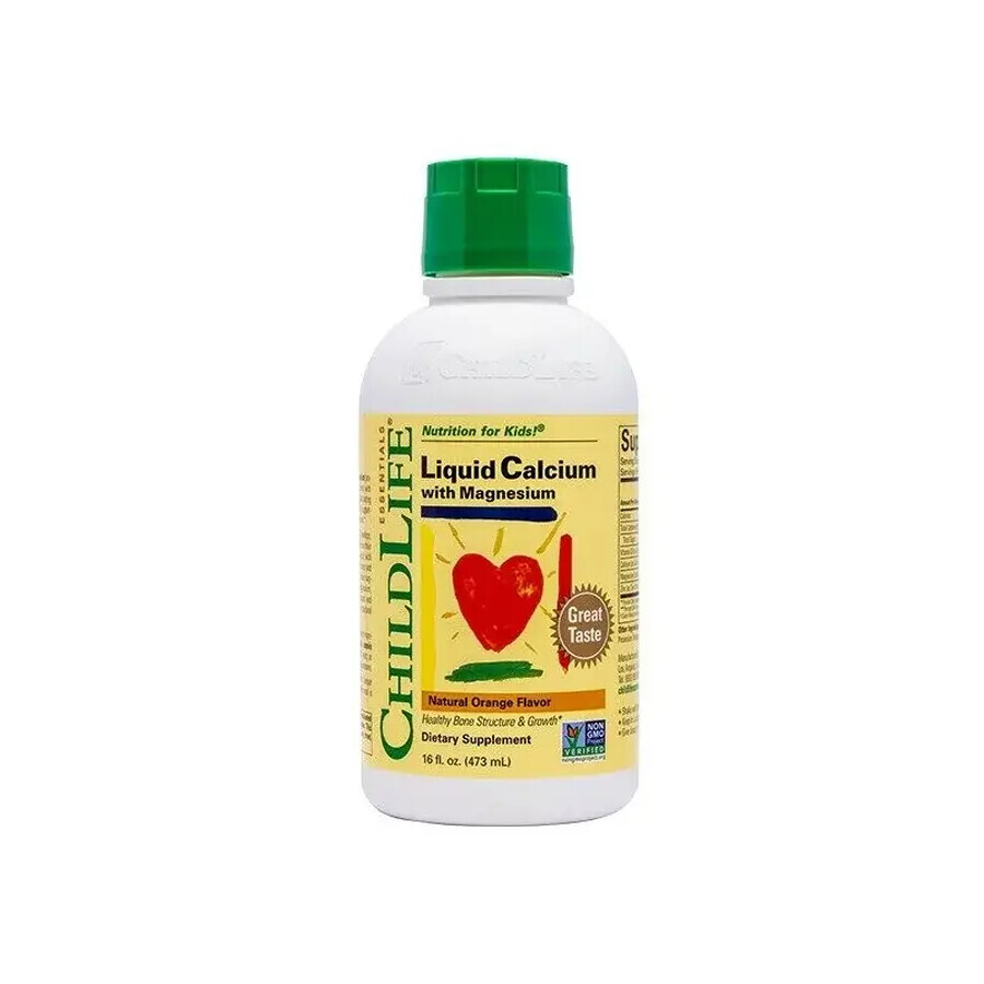 Flüssiges Calcium und Magnesium, 473 ml, Childlife Essentials