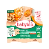 Menü Bio-Quinoa, grüner Kürbis, Champignons und Ziegenkäse, 12 Monate+, 230 g, Babybio