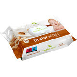 Toallitas húmedas para bebés, leche de almendras, 100 unidades, Doctor Wipes