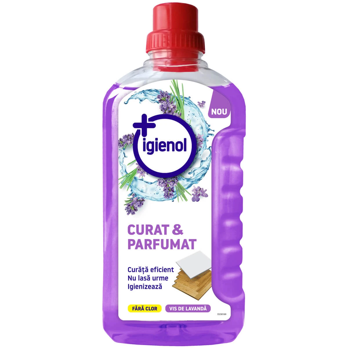 Concentrated floor cleaning solution, Lavender Mist, 1 liter, Igienol
