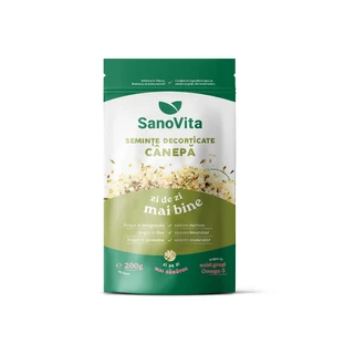 Hulled hemp seeds, 200 g, SanoVita