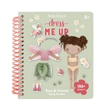 Activiteitenboek voor kinderen Sprookjestuin, +3 jaar, Rosa & Vriendjes, Little Dutch