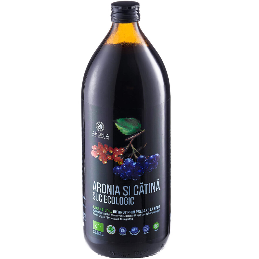 Jus d'aronia et de catina bio, 1 litre, Aronia Charlottenburg