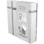 Boîte à souvenirs pour bébé avec kit d'empreintes digitales 2D Double cadre, blanc, Dooky