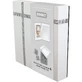 Boîte à souvenirs pour bébé avec kit d'empreintes digitales 2D Double cadre, blanc, Dooky