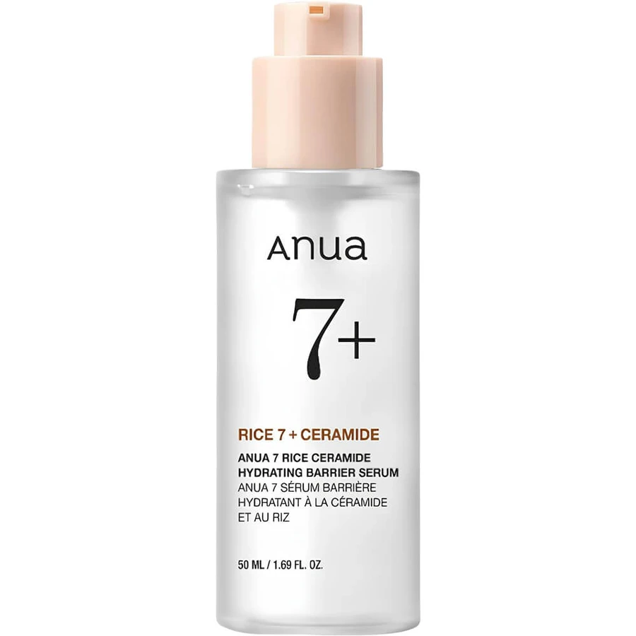 Rijst 7 Ceramide Intens Hydraterend Gezichtsserum, 50 ml, Anua