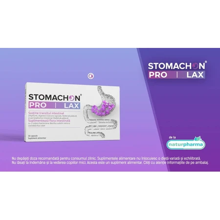 Stomachon Pro Lax, 30 Kapseln, Naturpharma