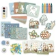 Caja de Actividades Creativas Amigos del Bosque, 3 años+, Little Dutch