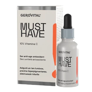 Anti-Ageing Antioxidans Serum 10% Vitamin C Must Have, 30 ml, Gerovital