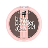 Set de polvos para cejas, 03 Oscuro, 1,8 g, Essence