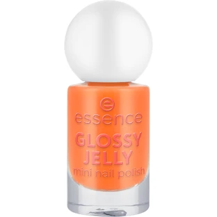 Mini Glossy Jelly Nail Polish, 03 Orange, 5 ml, Essence