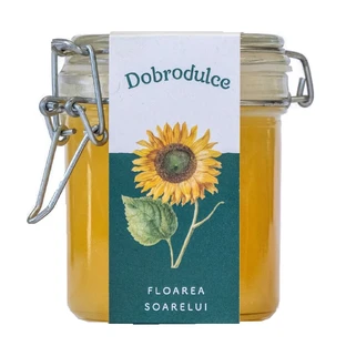 Zonnebloemhoning, 350 g, Dobrodulce