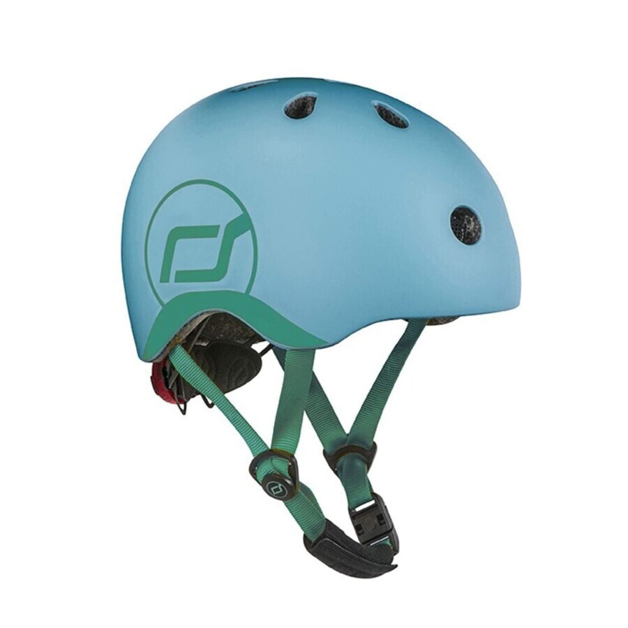 Safety helmet for children, XXS-S, 1 year+, Steel, Scoot & Ride