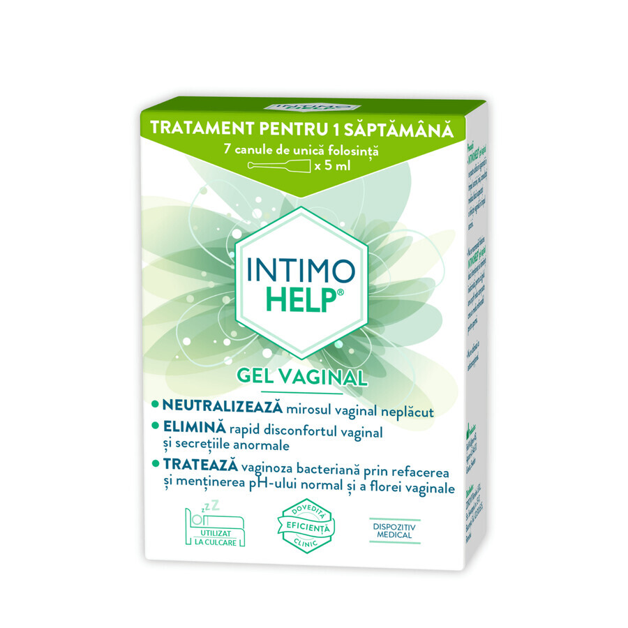 Intimohelp vaginal gel, 7 cannula x 5 ml, Zdrovit