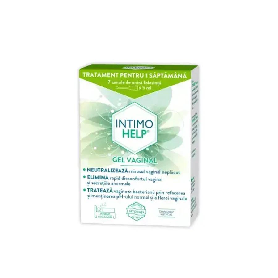 Intimohelp vaginal gel, 7 cannula x 5 ml, Zdrovit